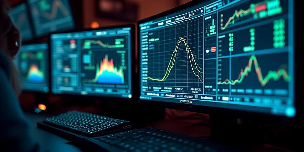 Computer screens displaying complex telemetry and torque curves